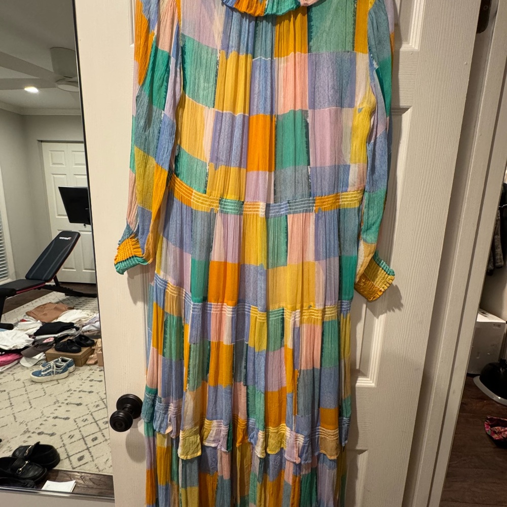 Anthropologie Ruffled Maxi Sundress - Picture 2 of 3
